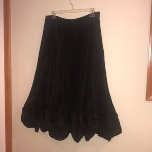 Full Black Skirt